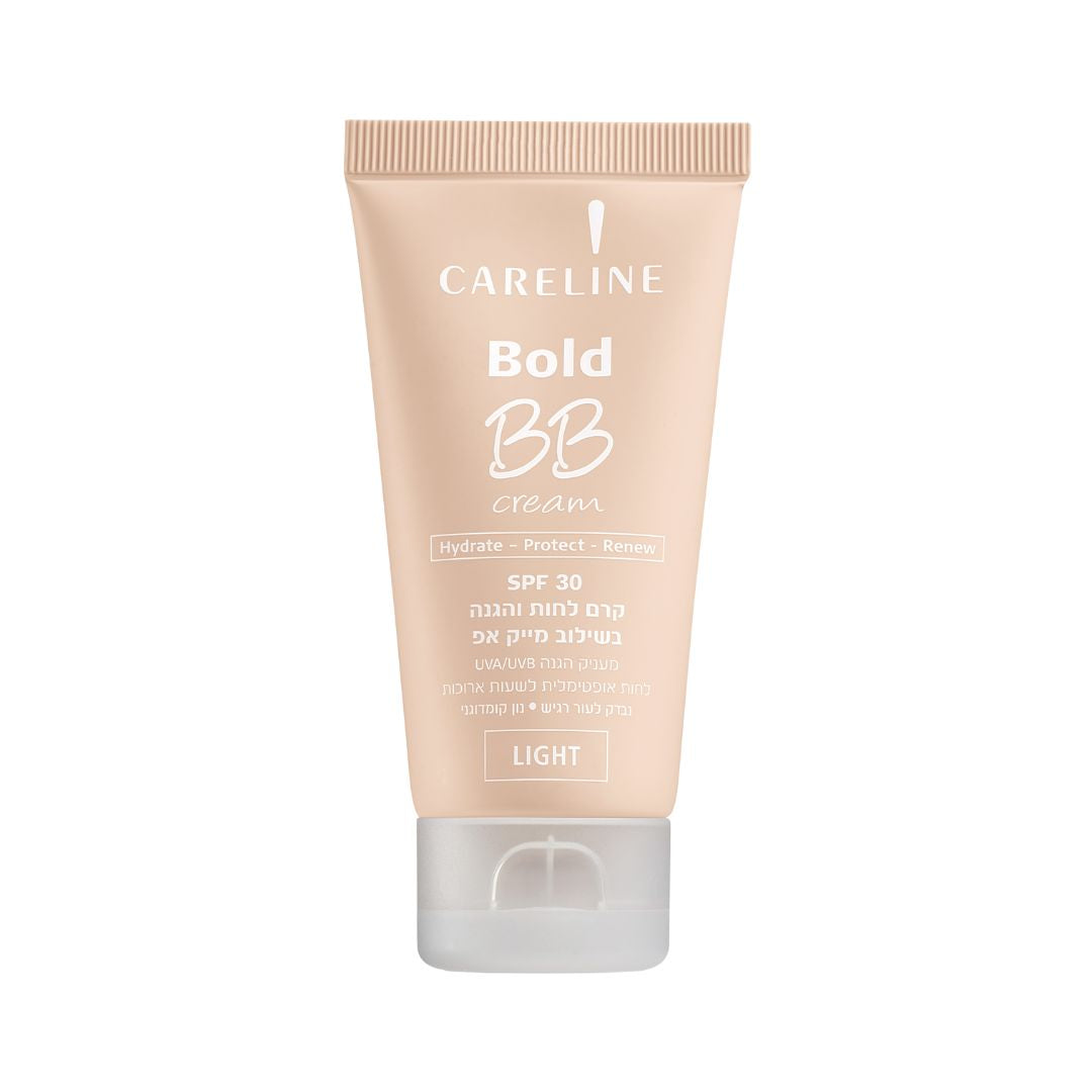 קרם BB מסדרת Careline Bold עם מקדם הגנה SPF30 למראה עור אחיד ומוגן