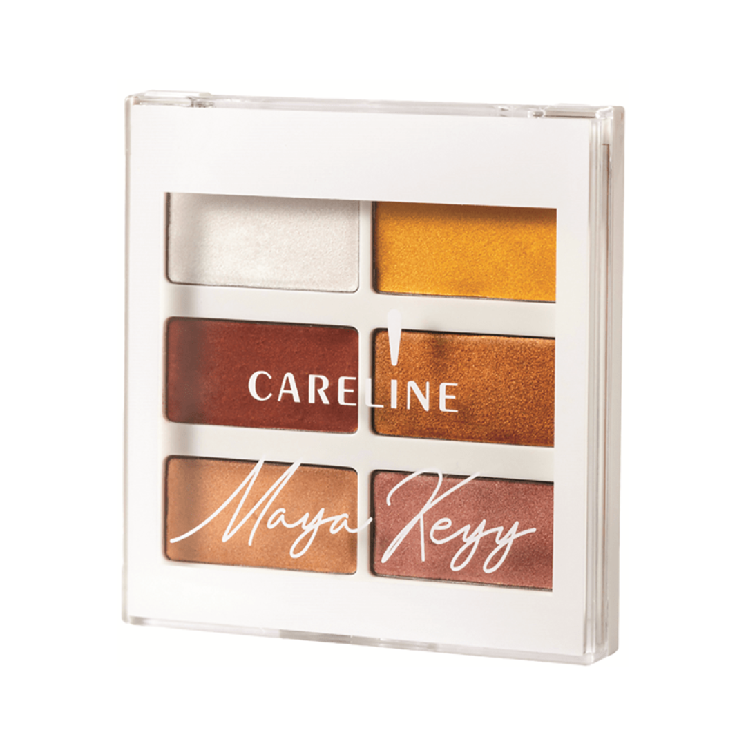 פלטת שימרים רטובה Careline Face & Glow Shimmer במרקם קרם עם 6 גוונים למראה זוהר וקורן