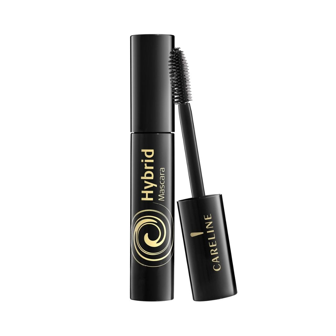 מסקרת Careline Hybrid Mascara להפרדה והרמה של הריסים בגימור שחור אינטנסיבי למראה נקי ומורם