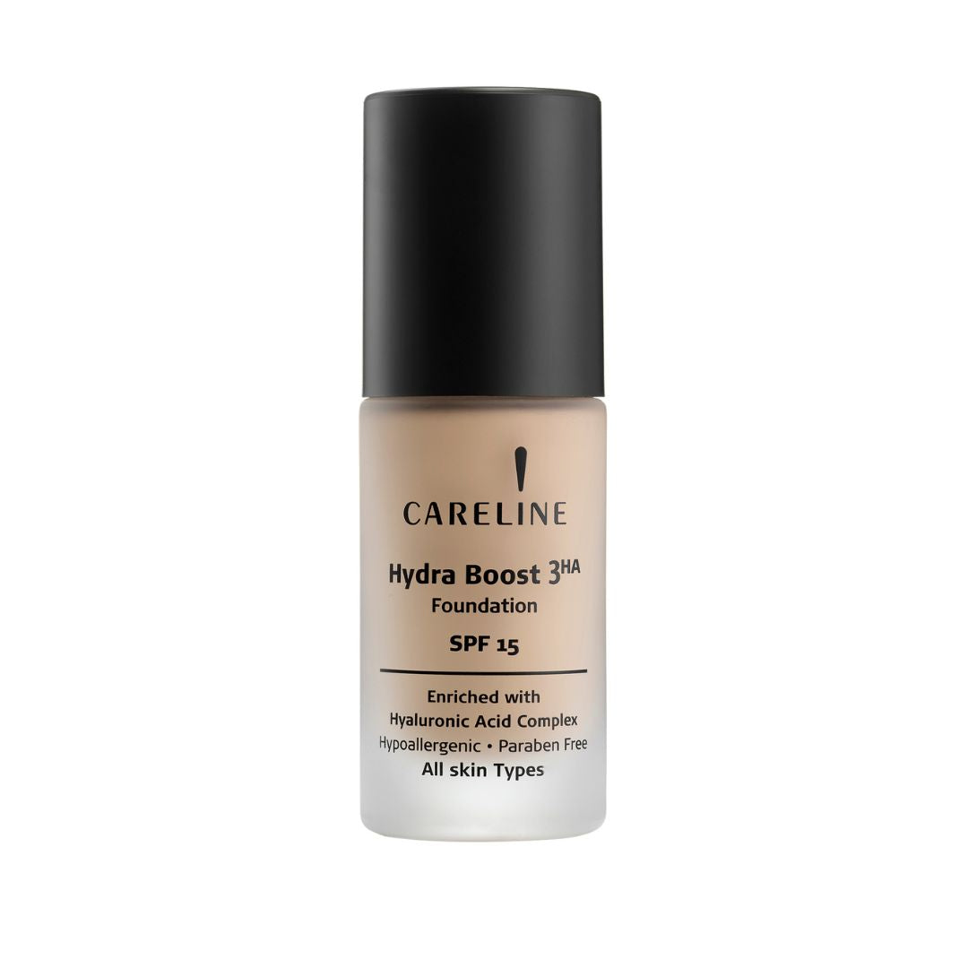 Careline | Hydra Boost Foundation - מייק-אפ לחות למראה עור אחיד, רענן וקורן