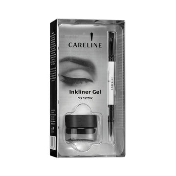 אייליינר ג'ל מקצועי Careline Inkliner Gel בגוון שחור עמוק למריחה נוחה ועמידות ממושכת