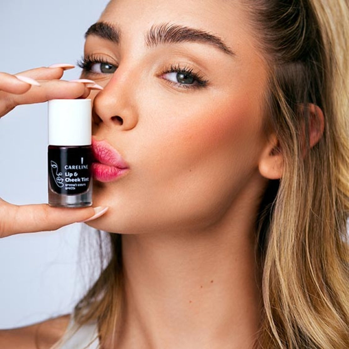 Careline | Lip & Cheek Tint Bronzer - פיגמנט רב-שימושי לשפתיים וללחיים במראה שזוף וטבעי