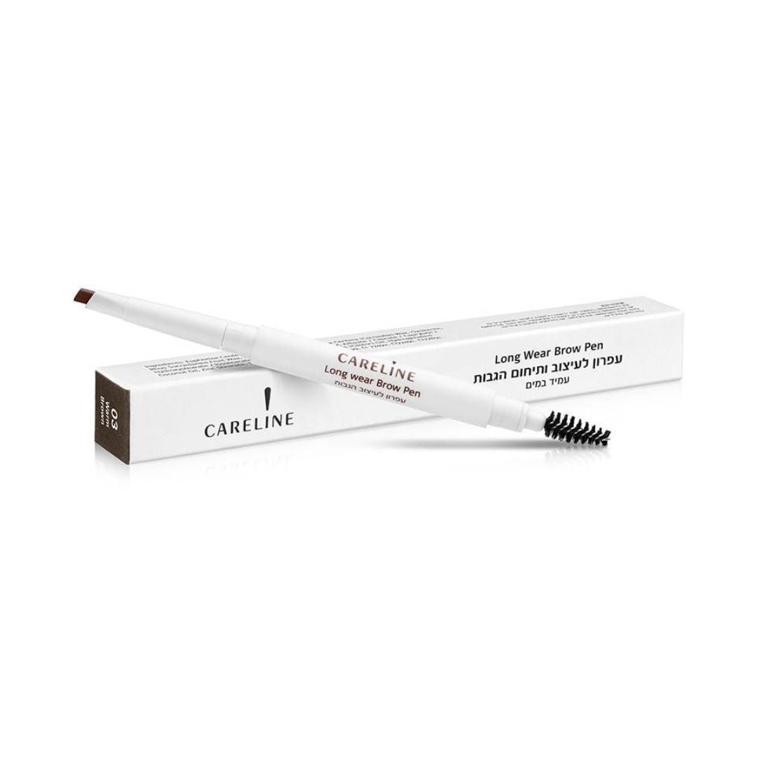 Careline | Long Wear Brow Pen - עיפרון גבות עמיד לעיצוב מדויק ומראה טבעי