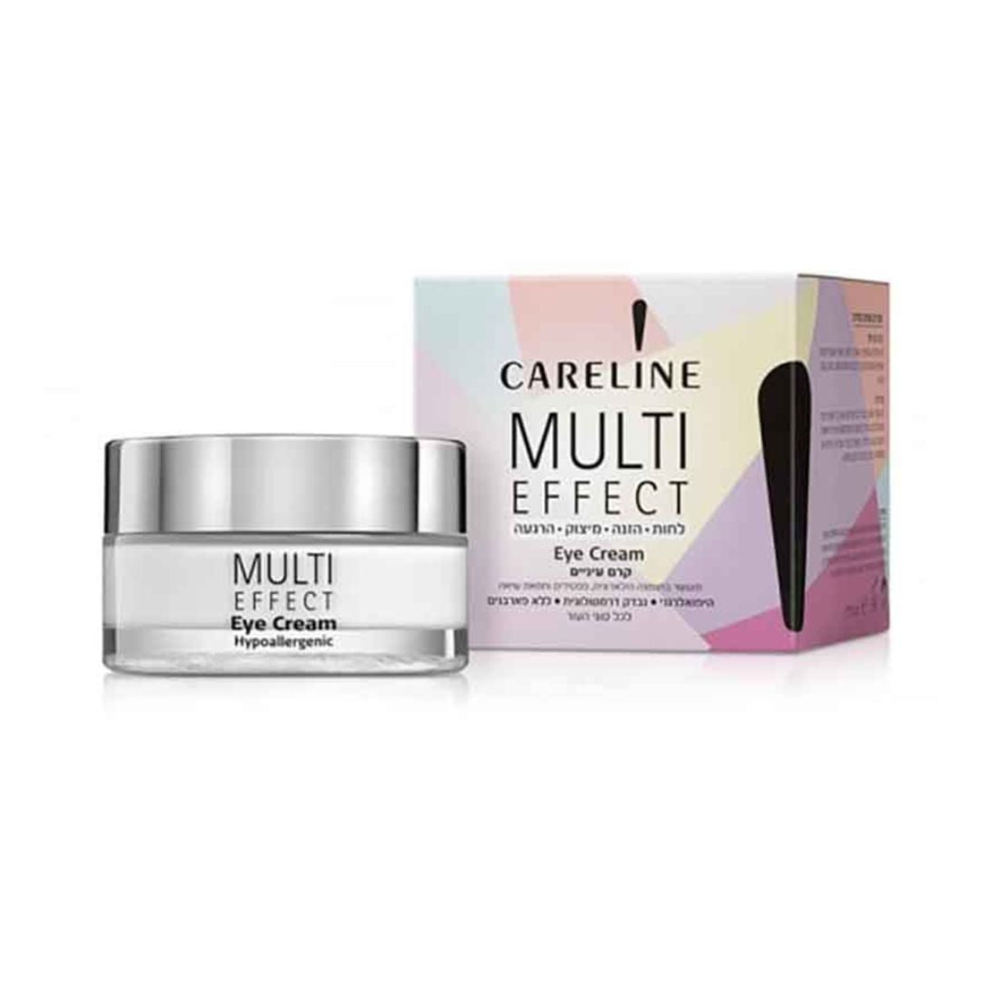 קרם עיניים Careline Multi Effect ללחות ורענון האזור העדין סביב העיניים בגימור קליל ונספג