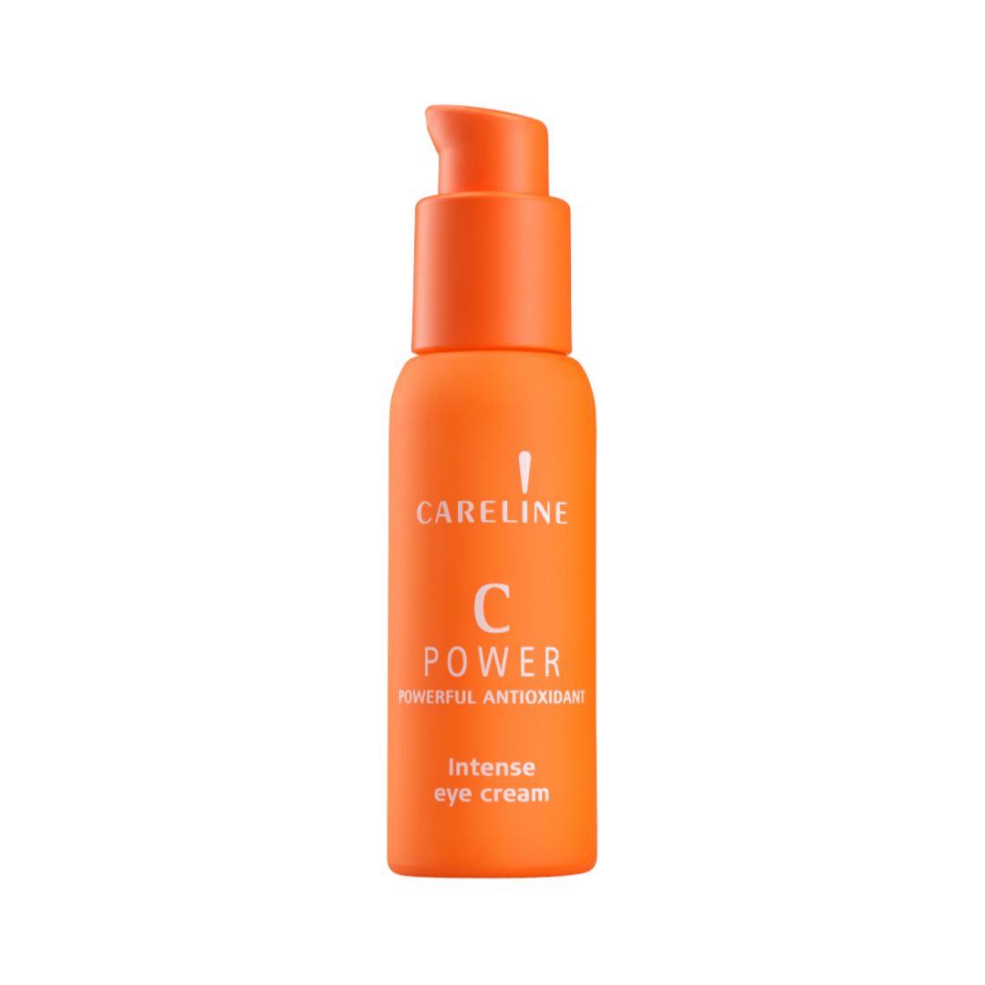 קרם עיניים מבהיר Careline Power C Illuminating Eye Cream מועשר בוויטמין C לרענון והארת המבט