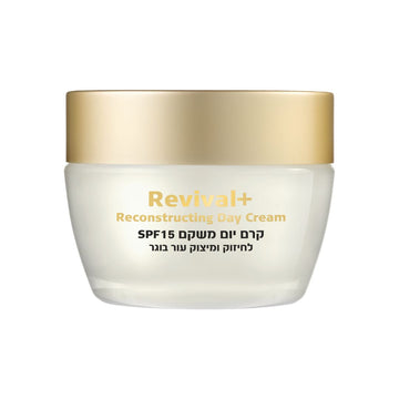 קרם יום משקם Careline Revival Plus Reconstructing Day Cream SPF15 להזנה והגנה יומיומית