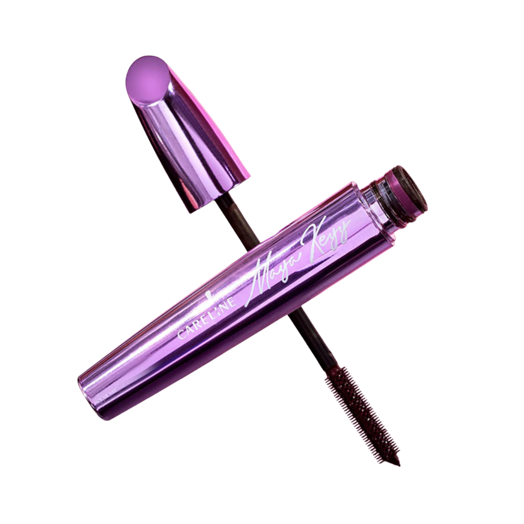 מסקרה Careline Maya Kayy Mascara Euphoria למראה ריסים מלא וצפוף בגווני שחור עמוק וחציל