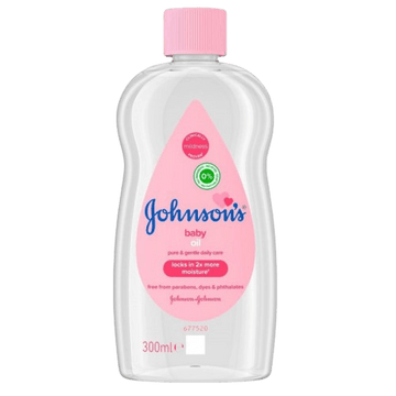 שמן תינוקות ג'ונסון 300 מ"ל - טיפול עדין לעור התינוק | ג'ונסון | Johnson's.