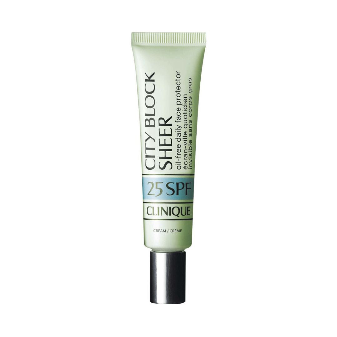 מסנן קרינה יומיומי קליניק סיטי בלוק שיר SPF 25 ללא שומן - Clinique City Block Sheer