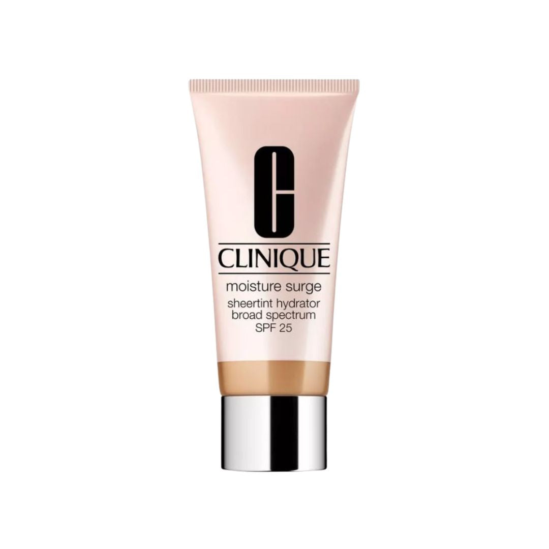 Clinique Moisture Surge™ SPF 25 Sheer Hydrator - תכשיר לחות עם גוון עדין ומקדם הגנה