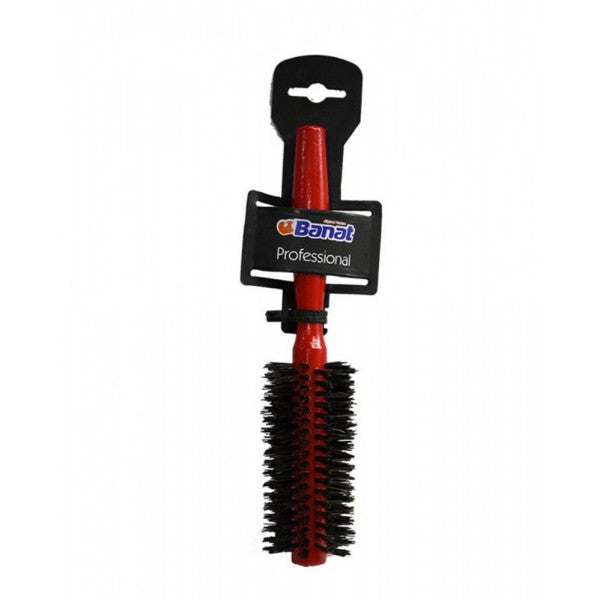 מברשת שיער עגולה מקצועית Banat - עיצוב שיער חלק וגלי