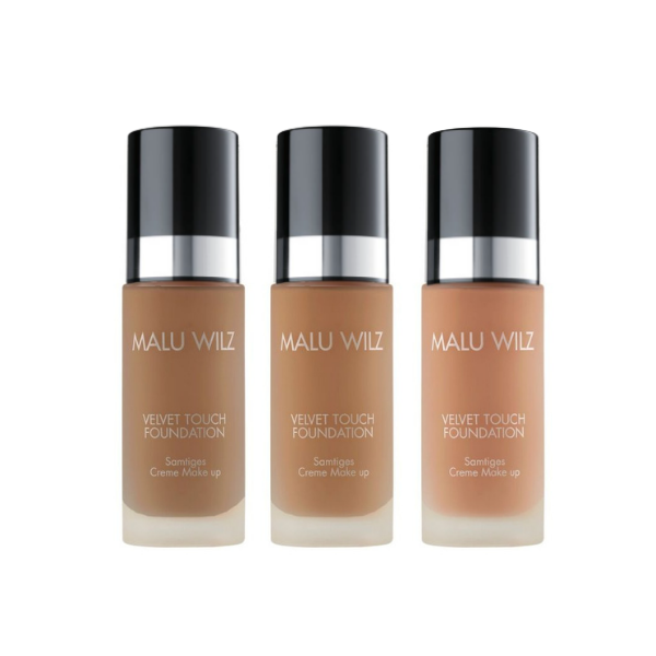 Malu Wilz | מאלו וילז - Velvet Touch Foundation | מייק אפ קטיפתי עמיד במים עם רכיבי אנטי-אייג'ינג
