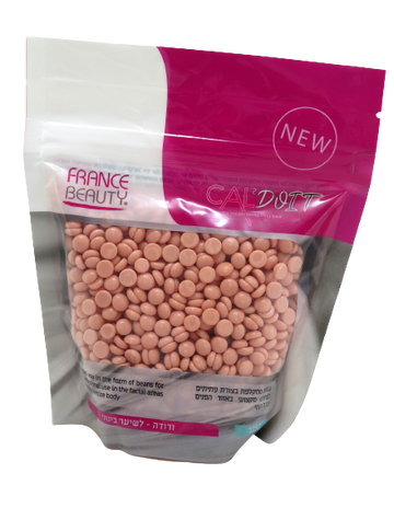 FRANCE BEAUTY שעוות פנים פתיתים 150 גרם - להסרת שיער חלקה