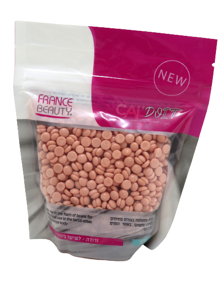 FRANCE BEAUTY שעוות פנים פתיתים 150 גרם - להסרת שיער חלקה