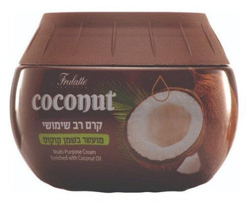 קרם רב שימושי מועשר בשמן קוקוס 200 מ"ל | קוסמטיקס.