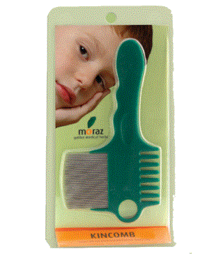 מסרק מתכת לסילוק כינים - צפוף ורחב