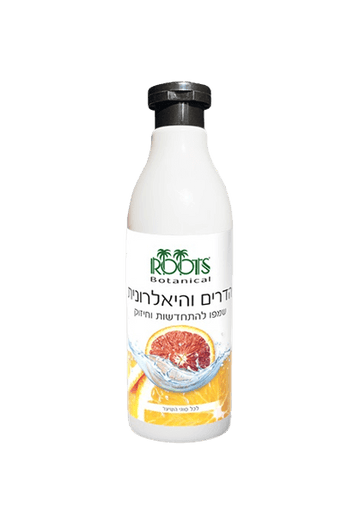 שמפו הדרים וחומצה היאלורונית 500 מ"ל - רוטס בוטניקל