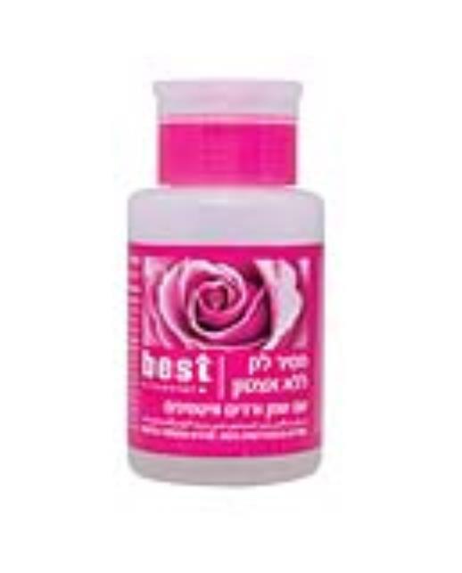 מסיר לק עדין Best 175 מ"ל בניחוח ורדים