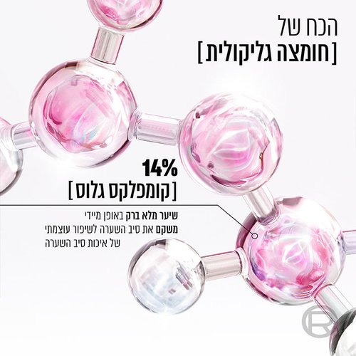 L'Oréal Elvive | אלביב - Glycolic Gloss Leave-In Serum | סרום ללא שטיפה לשיפור איכות סיב השערה וברק מיידי (150 מ"ל)