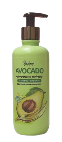 קרם לחות אינטנסיבי לגוף 400 מ"ל - אבוקדו, חמאת שיאה | קוסמטיקס.