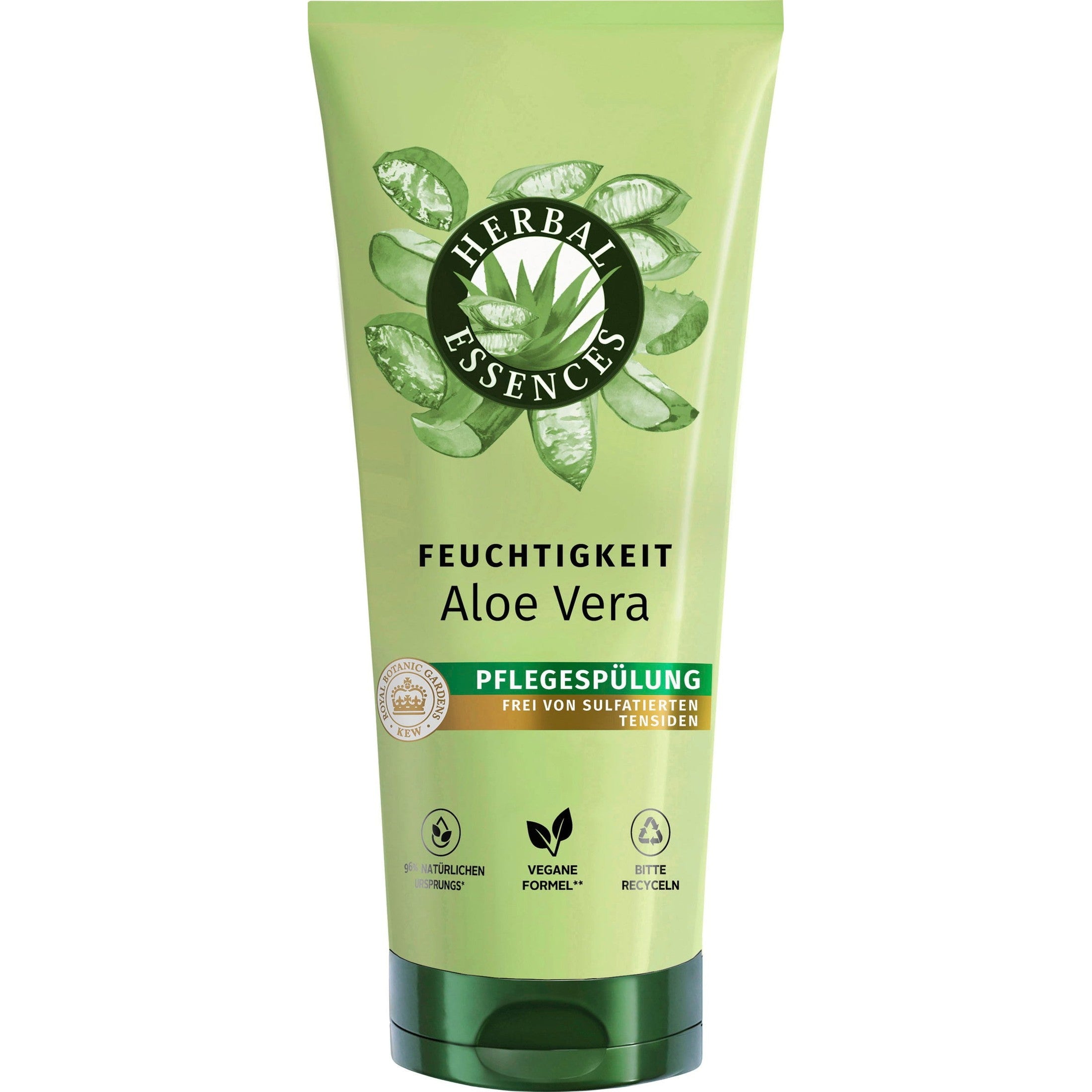 Herbal Essences | הרבל אסנס - Bio:Renew | מרכך אלוורה ללא סולפטים להזנה בלחות (250 מ"ל)