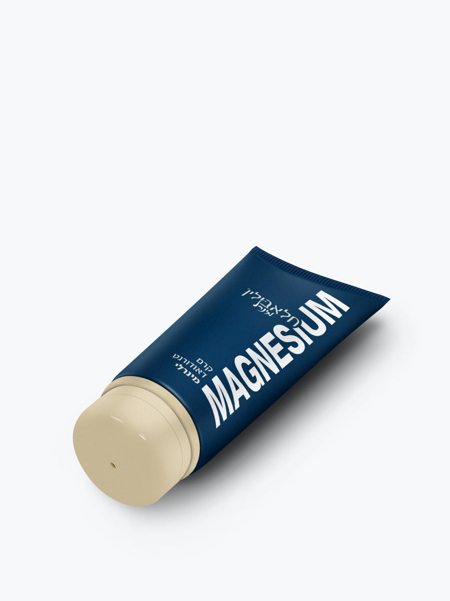 Halavilin Mineral Cream Deodorant for Men | חלאבילין קרם דאודורנט מינרלי לגברים מבית ד"ר חלאבין להגנה מריחות עד 48 שעות ללא אלומיניום (50 מ"ל)