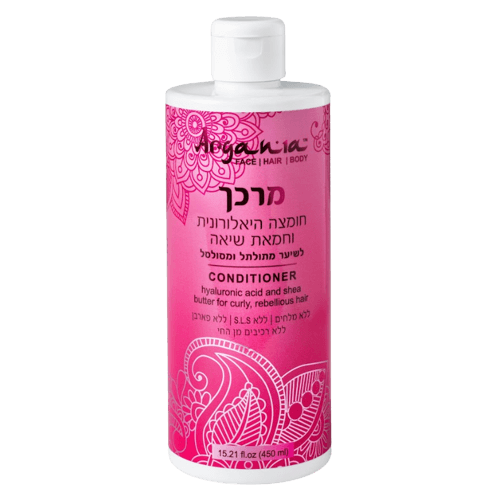 מרכך חומצה היאלורונית וחמאת שיאה ARGANIA לשיער מסולסל 250 מ"ל