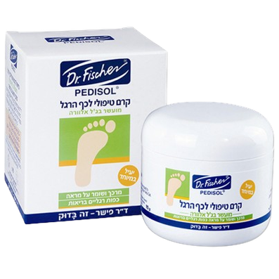 בושם ד"ר פישר פדיסול קרם טיפולי לכף הרגל עם אלוורה 90 גרם |  מבית ד"ר פישר | Dr. Fischer - מקורי ב-Cosmetix