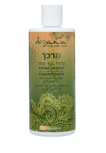מרכך נגד קשקשים סרפד ועץ התה ARGANIA 300 מ"ל
