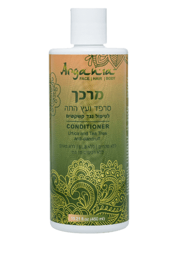 מרכך נגד קשקשים סרפד ועץ התה ARGANIA 300 מ"ל
