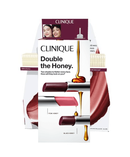 Clinique Pink Honey Almost Lipstick - שפתון פינק האני למראה ורדרד, טבעי וזוהר