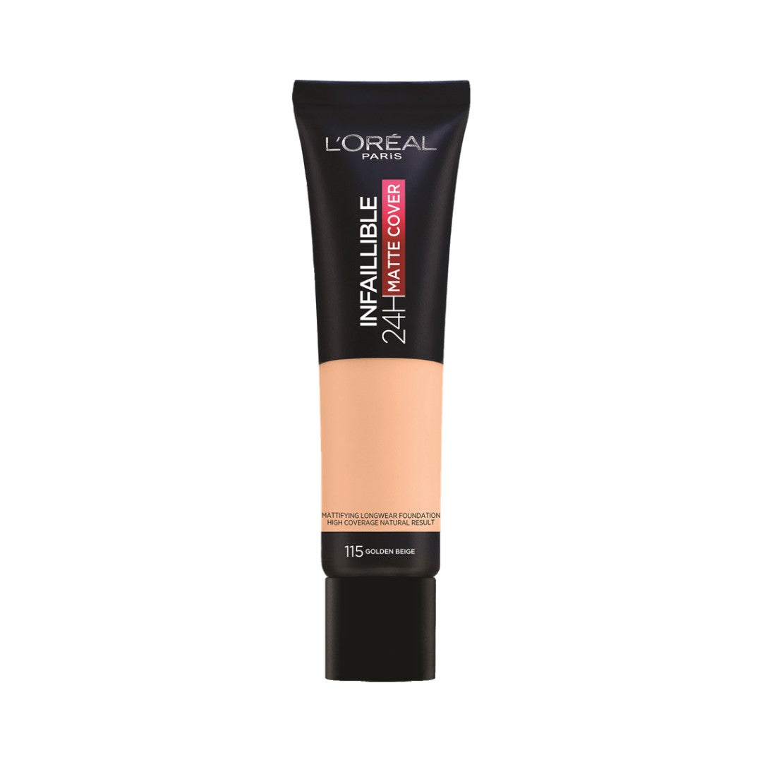 L'Oréal Paris Infaillible 32H Matte Cover | מייקאפ אינפליבל מאט קובר עמיד במיוחד
