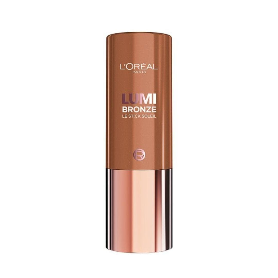 ברונזר סטיק לוריאל פריז Lumi Bronze Le Stick במרקם קרמי למראה שזוף וזוהר