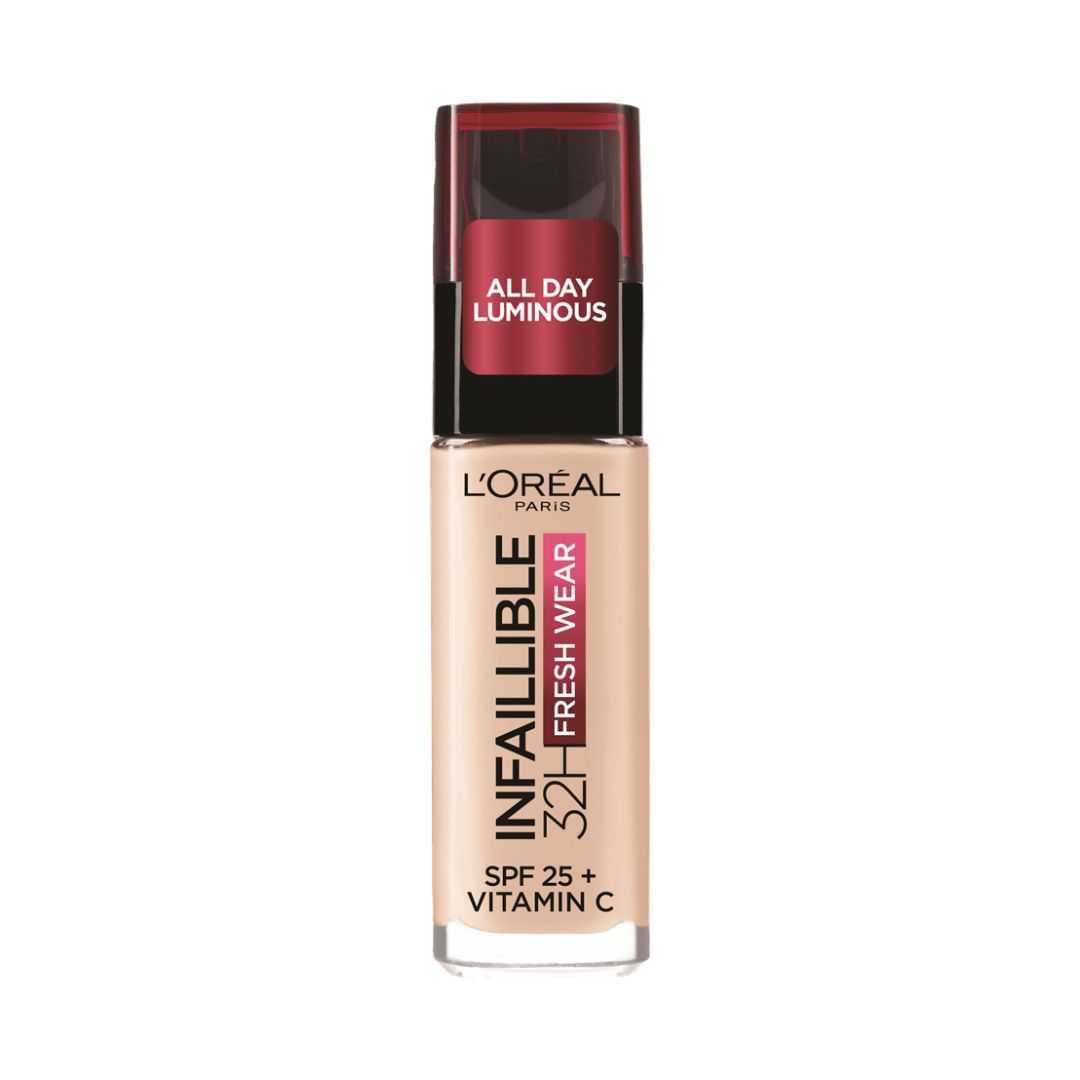 L'Oréal Paris Infaillible 32H Fresh Wear | מייקאפ אינפליבל פרש וור לעמידות ורעננות מקסימלית