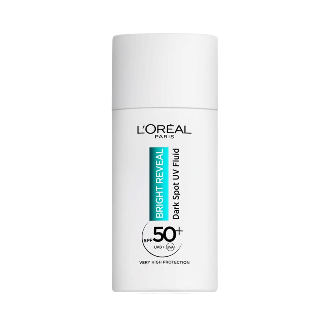 תחליב הגנה לוריאל Bright Reveal SPF50 לטיפול ומניעת כתמים כהים ופיגמנטציה