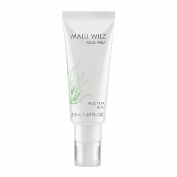 Malu Wilz Aloe Vera Fluid soothing moisturizer with panthenol and fruit extracts for all skin types 50ml