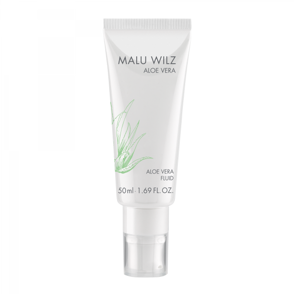 Malu Wilz Aloe Vera Fluid soothing moisturizer with panthenol and fruit extracts for all skin types 50ml