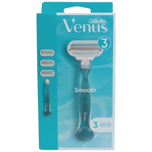 גילט ונוס | מכשיר גילוח עם 3 סכינים | ערכה איכותית
