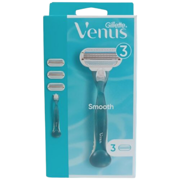 גילט ונוס | מכשיר גילוח עם 3 סכינים | ערכה איכותית