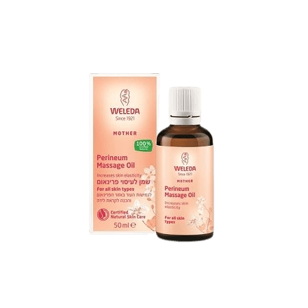 שמן עיסוי פרינאום 50 מ"ל - טבעי, מאושר משרד הבריאות | וולדה | Weleda.