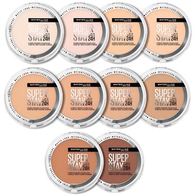 Maybelline | מייבלין - Super Stay 24H Hybrid Powder Foundation | פודרת מייק-אפ היברידית