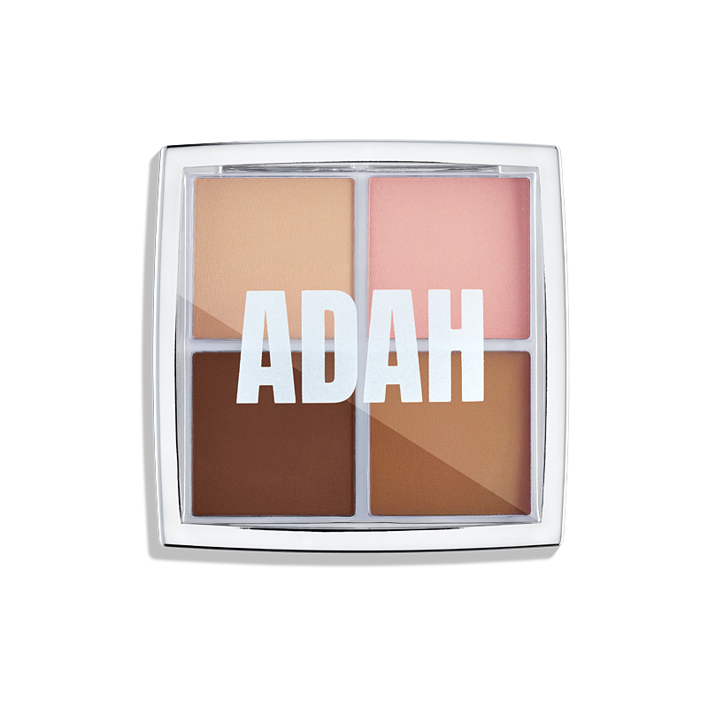 פלטת צלליות Flawless Palette של עדה לזורגן הכוללת ארבעה גוונים מחמיאים: Blush, Nude, Bronze ו-Taupe