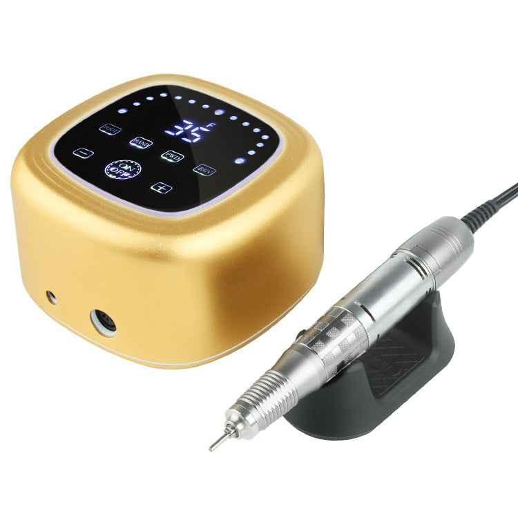 JMD-403 דגם 2022 מכונת שיוף ידנית 75וולט עוצמתית מסך לד + 6 ראשי שיוף  פדיקור מניקור לציפורניים.