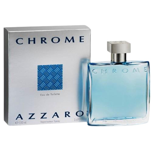 Chrome Cologne By AZZARO FOR MEN  בושם לגבר כרום מבית אזרו ייבוא מקביל