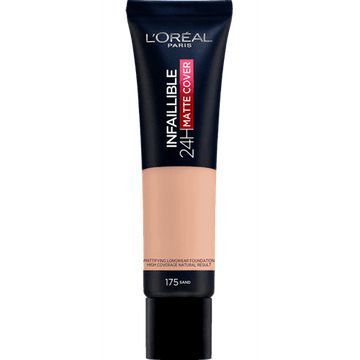 מייק-אפ INFAILLIBLE עם SPF 25, גימור מאט, 30 מ"ל