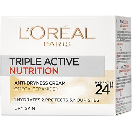 Triple Active Nutrition-קרם הזנה לפנים L'Oréal Paris | לוריאל פריס