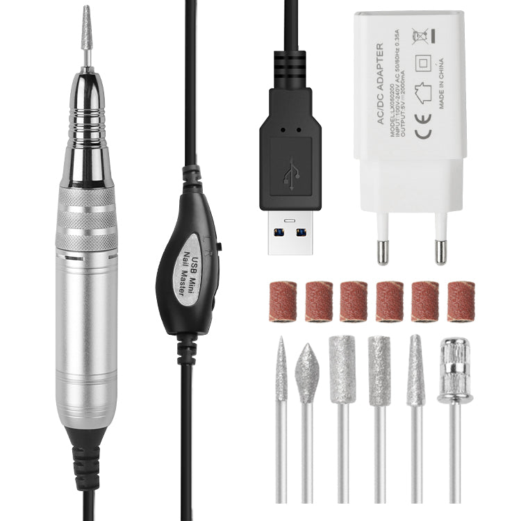 JMD-106 25,000 דגם 2020 מכונת שיוף ביתית + 4 ראשי שיוף  פדיקור מניקור לציפורניים