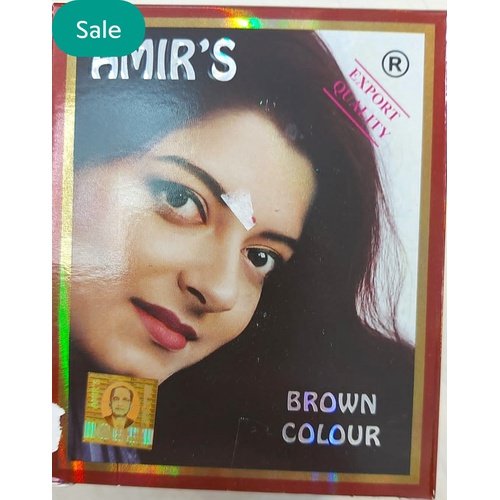 Natural henna color for Amir AMIR'S hair