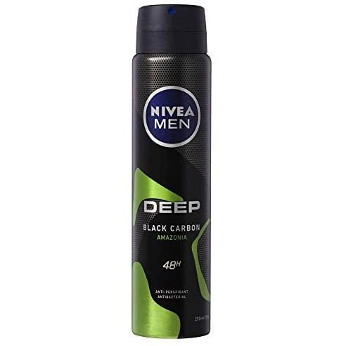 ניוואה NIVEA - דאודורנט ספריי דיפ אמזוניה וג'ינג'ר לגבר | קוסמטיקס | 150 מ''ל