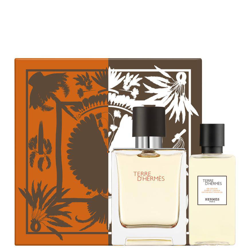 Hermes Terre D'Hermes Edt 50Ml + Sg 40Ml Set מארז הרמס לגבר